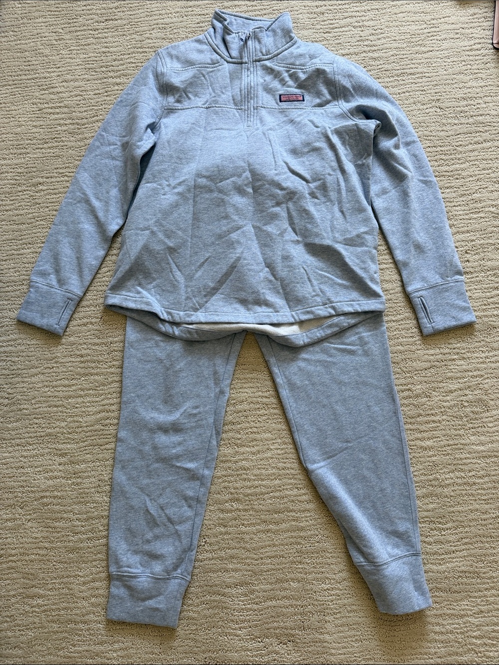 Vineyard Vines Women’s Light Blue 2-Piece Sweat Set